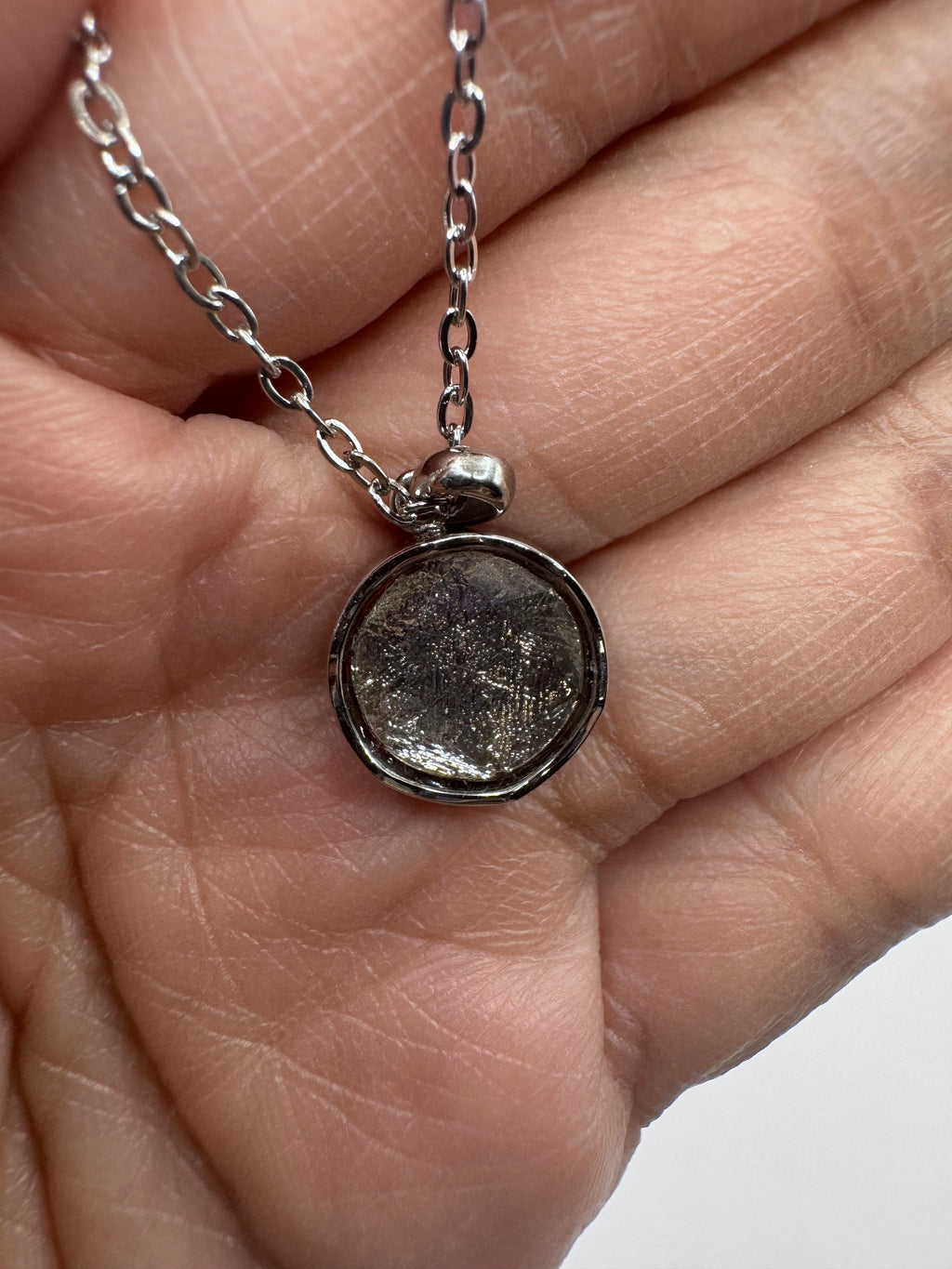 meteorite pendant necklace
